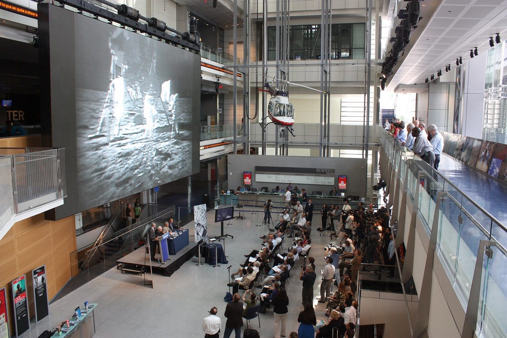 Apollo 11 Video Restoration Press Conference / Newseum