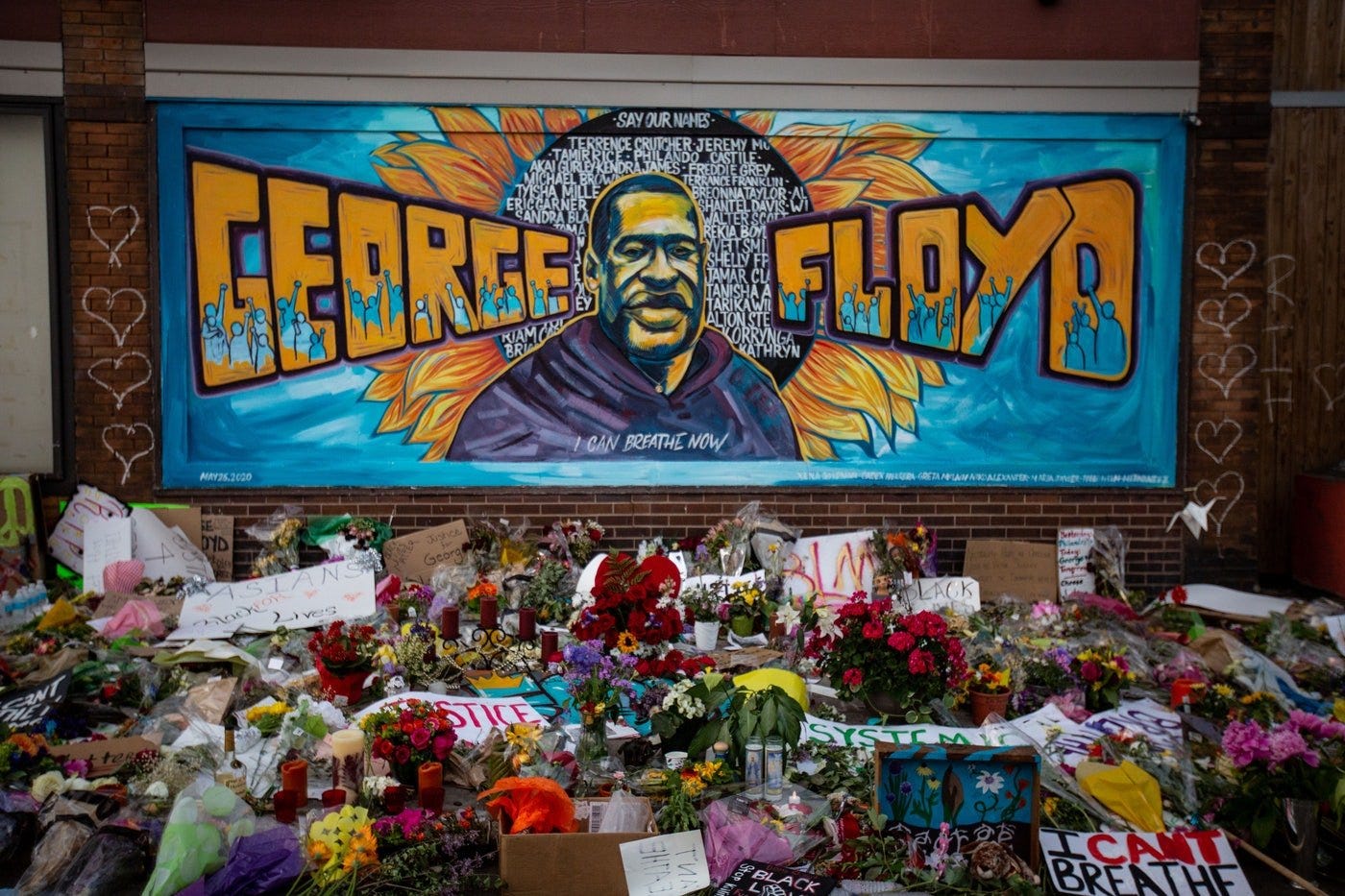 The Righteous Power of the George Floyd Mural | The New Republic