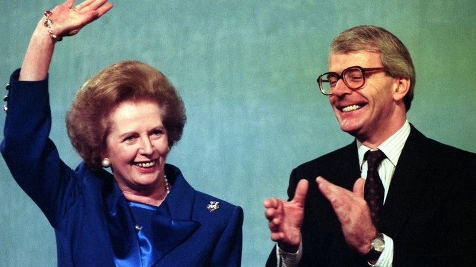 National Archives: Thatcher and Major clashed over economy - BBC News