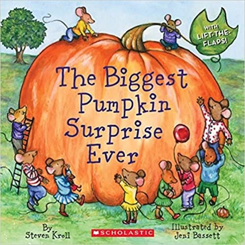 Halloween Toddler Book Reading List - The Biggest Pumpkin Surprise Ever