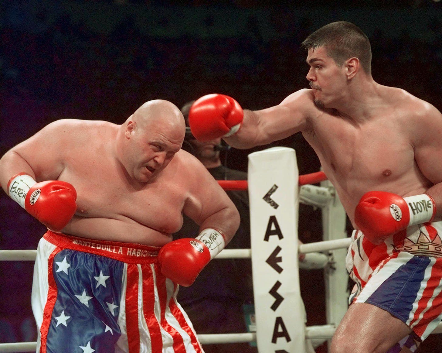 Fattest boxers ever: Eric 'Butterbean' Esch, George Foreman, Andy Ruiz Jr  and others who battled the bulge and lost