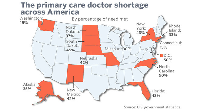 Direct Primary Care is a Solution to the Primary Care Physician Shortage by  Melissa Boylan, MD - DPC News