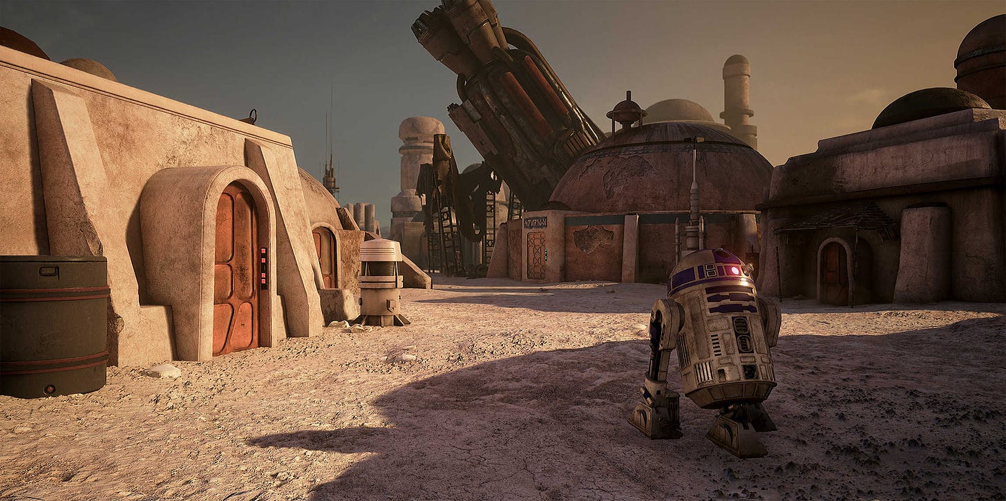 Building 'Star Wars' in Unreal Engine 4
