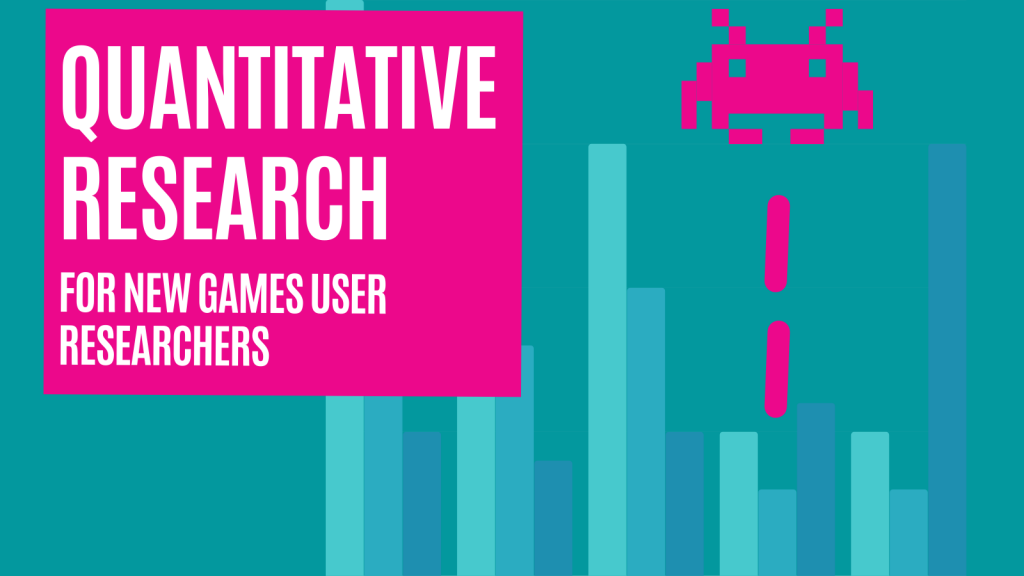 Quantitative Research for new Games User Researchers