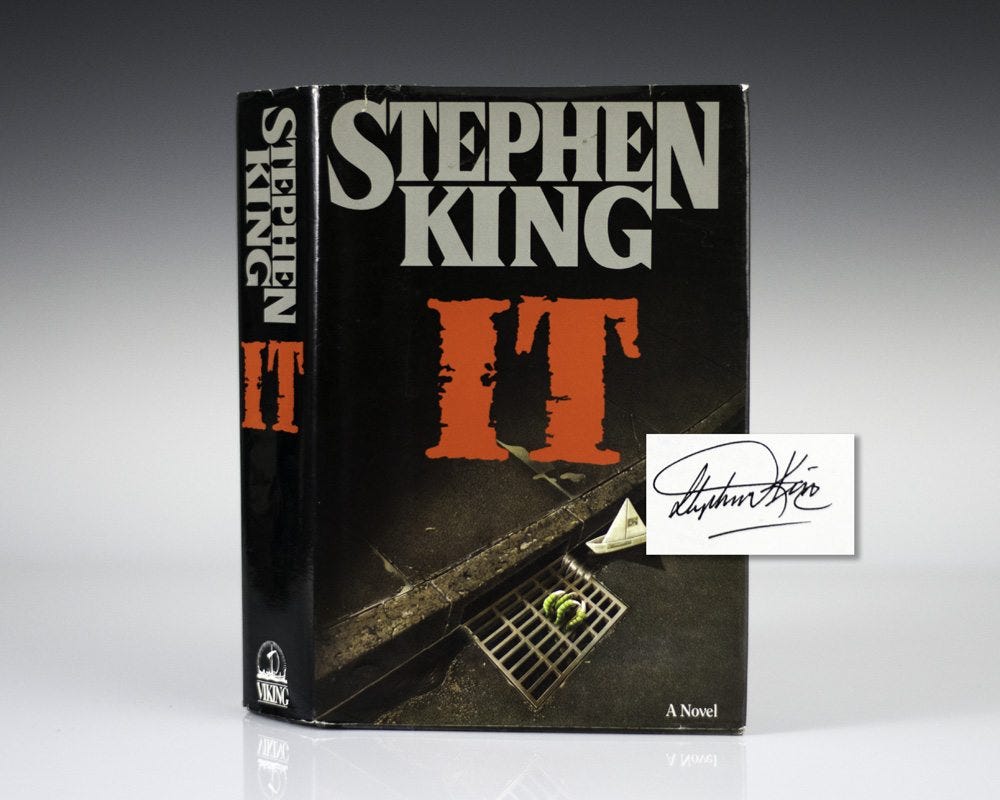 It Stephen King First Edition Signed