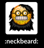 neckbeard emoji
