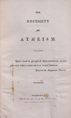 The Necessity of Atheism - Wikipedia