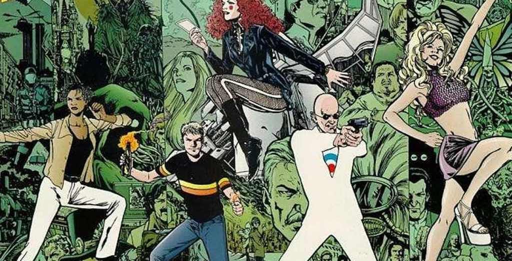 Grant Morrison and the Invisibles.