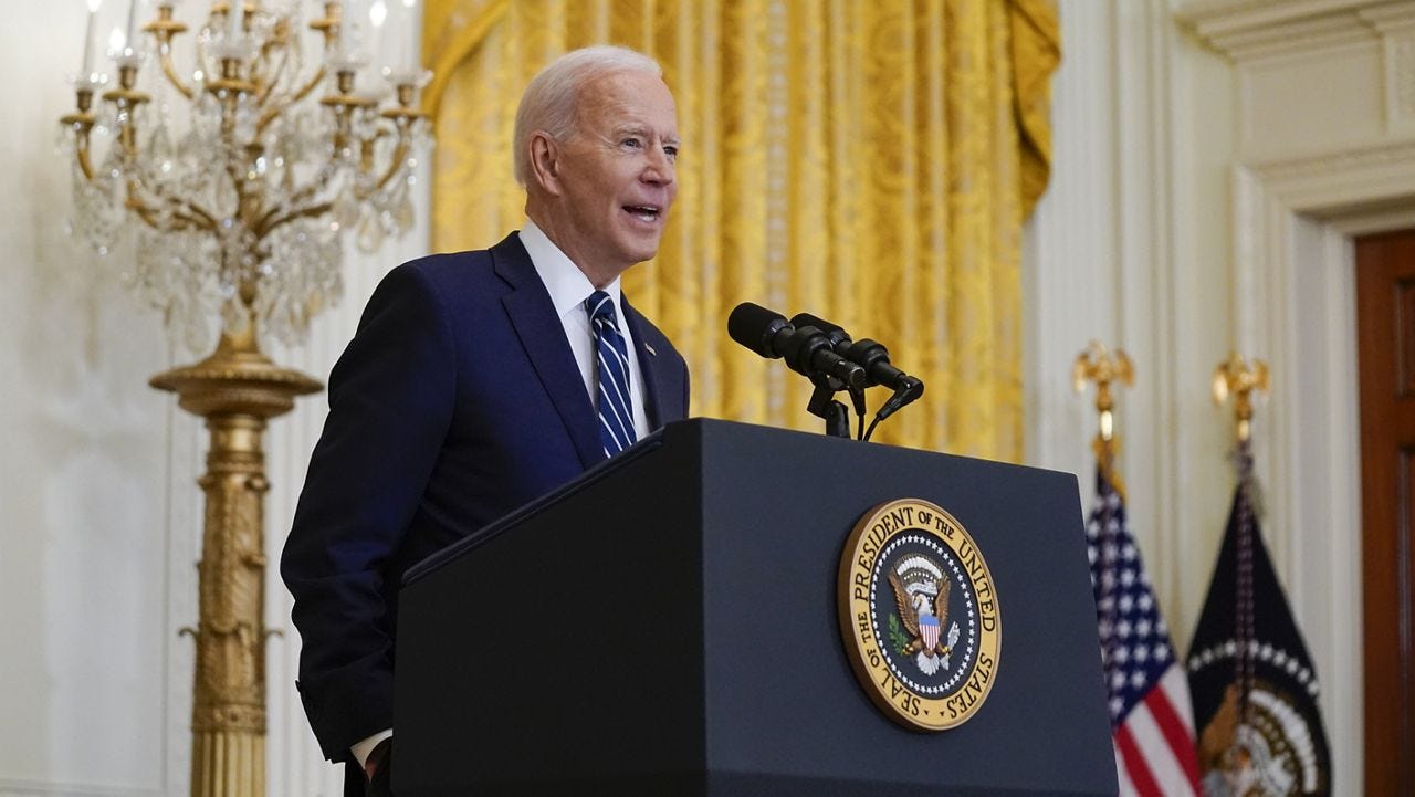 8 Takeaways From Biden's First Presidential Press Conference
