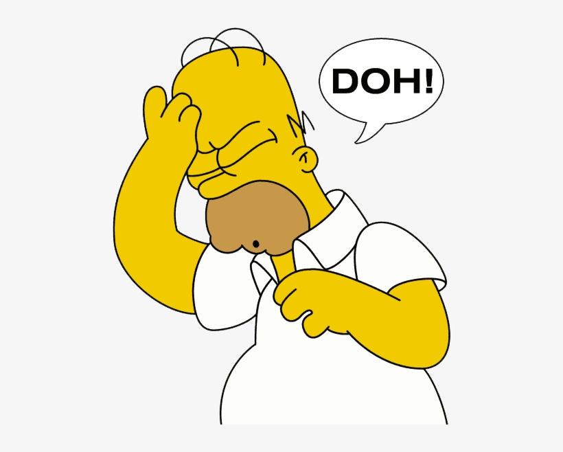 Doh Homer Simpson Quotes On Quotestopics - Homer Simpson D Oh Png  Transparent PNG - 492x578 - Free Download on NicePNG