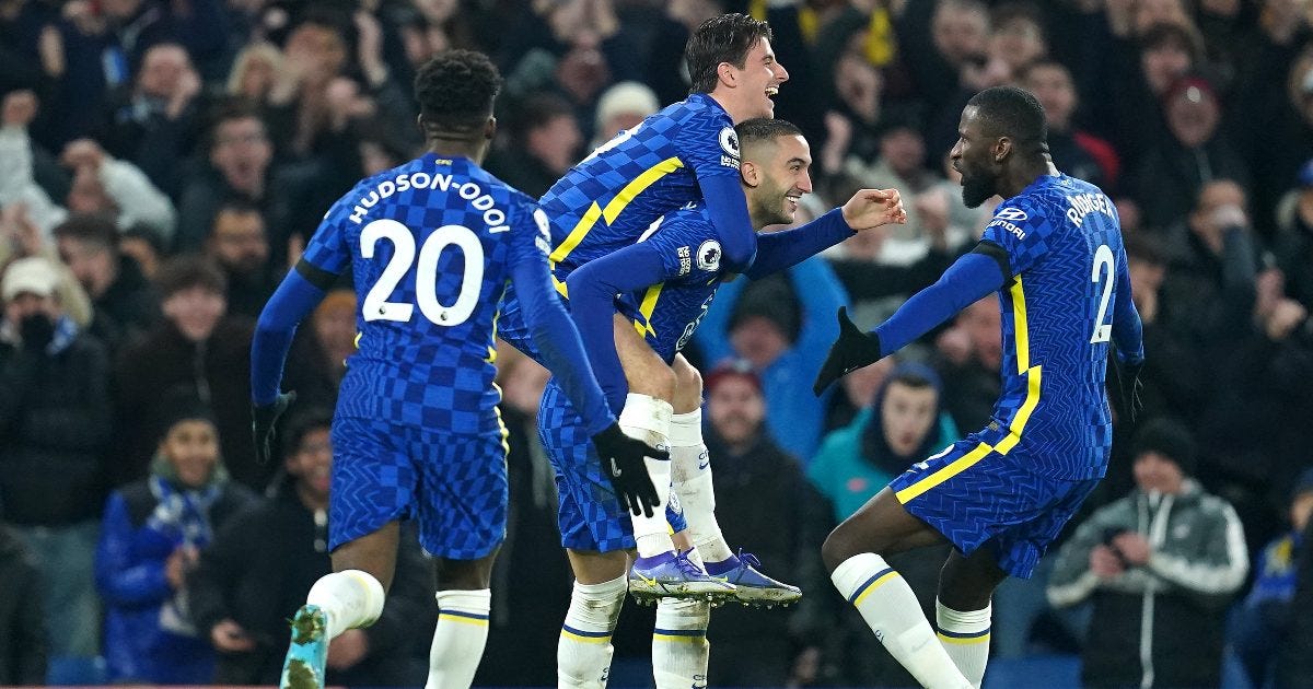 Chelsea 2-0 Tottenham Hotspur: Hakim Ziyech scores stunner as the Blues  triumph