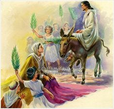 Garden praise: jesus enters jerusalem bible story, Jesus entered jerusalem riding on a donkey. Description from fashions.toprate10.com. I searched for this on bing.com/images