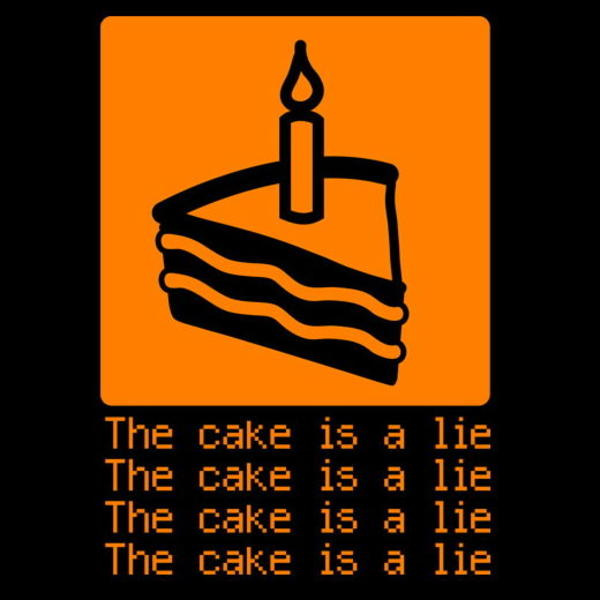 Image - 34041] | The Cake Is a Lie | Know Your Meme