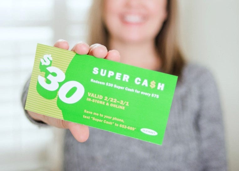 Old Navy Super Cash | Find Out How To Redeem and Tips to Save!
