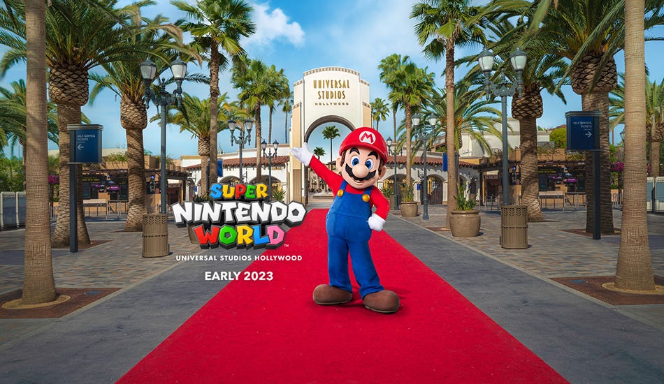 Super Nintendo World coming to Universal Studios Hollywood