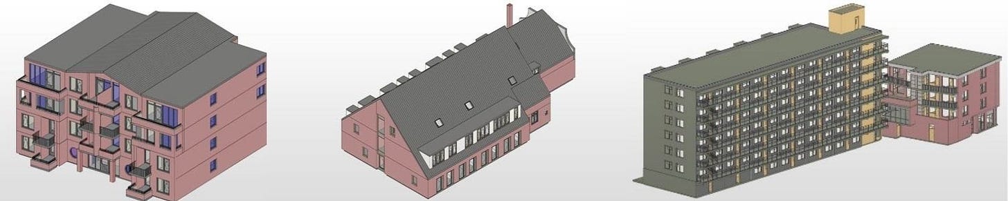 Dynamo Automation for Housing Corporation 3D BIM Model