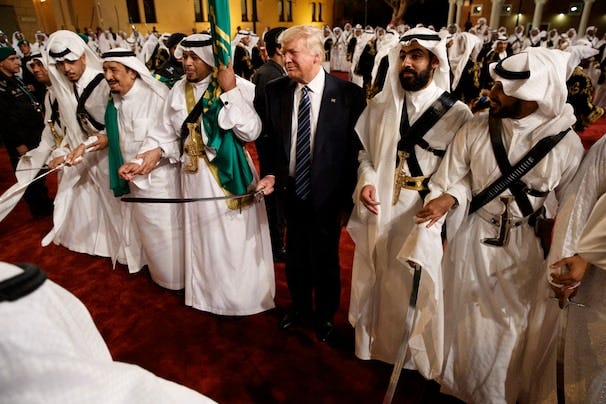 Trump signs 'tremendous' deals with Saudi Arabia on his first day overseas  - The Washington Post