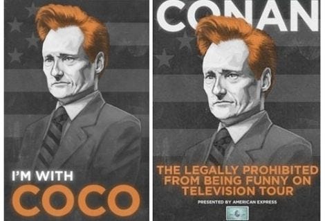 Conan O&#39;Brien&#39;s Magic Touch Makes &#39;I&#39;m With Coco&#39; Guy Rich