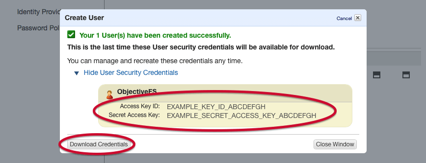 How To Get Amazon S3 Access Keys | ObjectiveFS