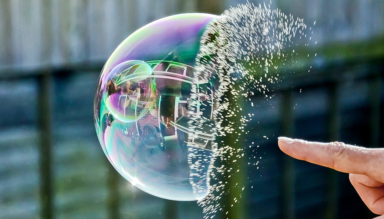 Watch a bubble pop like a blooming flower - Futurity