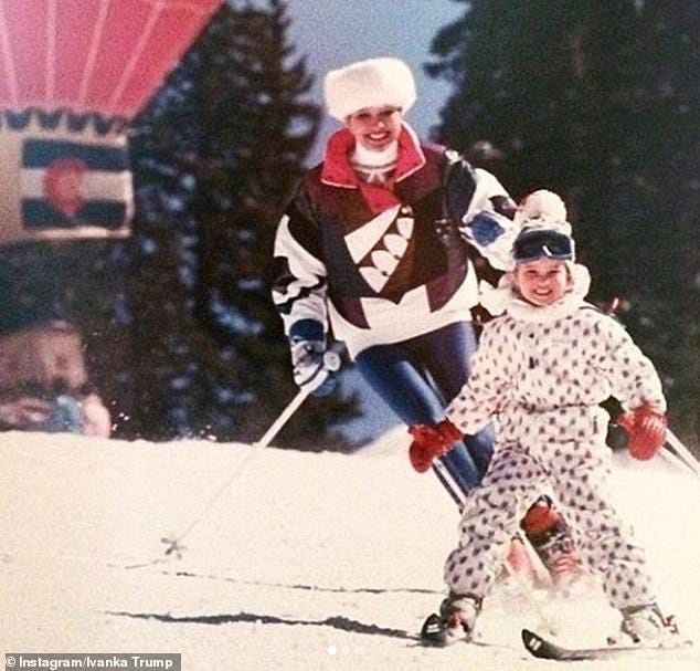 Ivanka Trump shares glamorous skiing photos for mother Ivana&#39;s 71st  birthday | Daily Mail Online