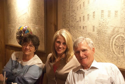 Ashley, Grandma, and Grandpa