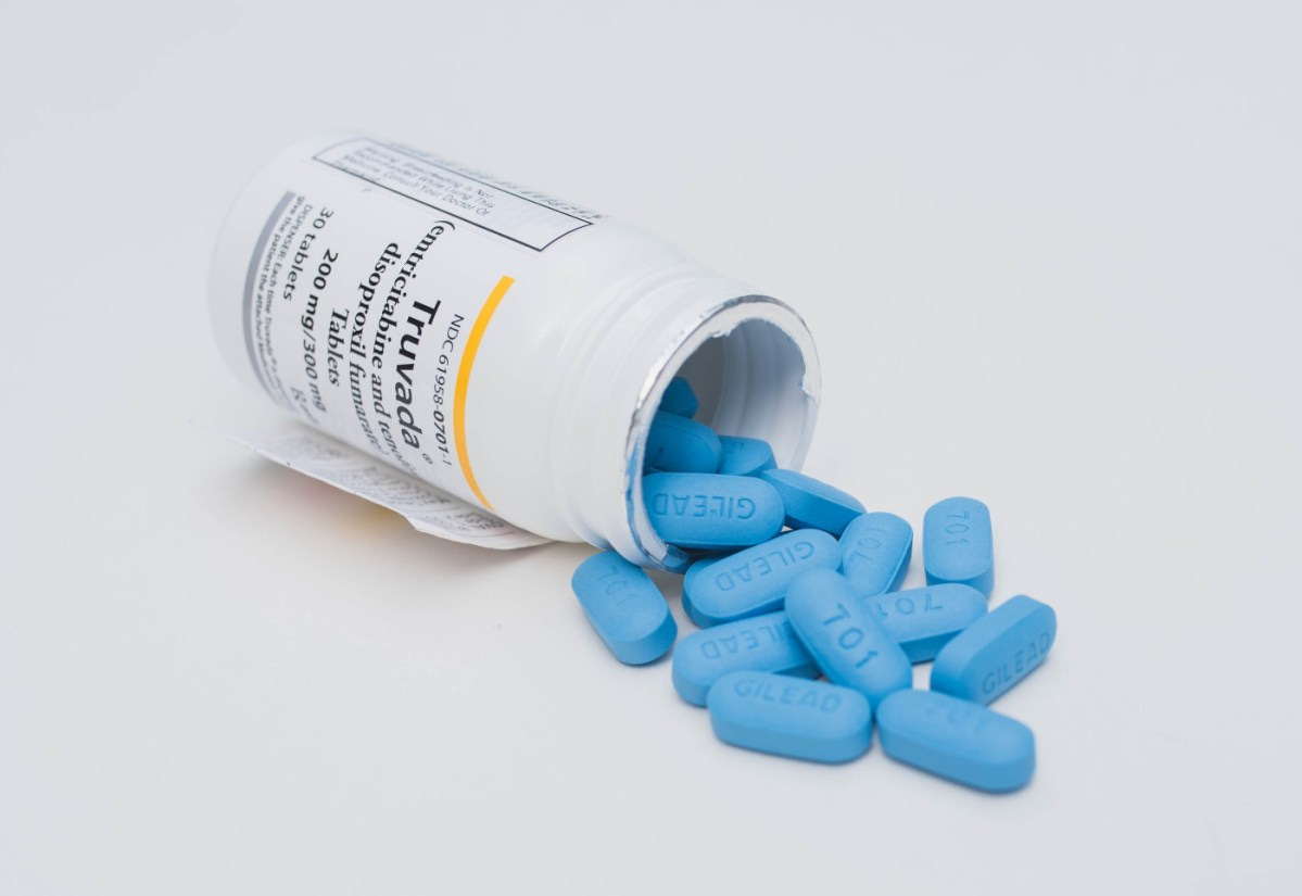 Judge: HIV drug coverage violates religious freedom of anti-gay Christians | A bottle of prescription Truvada PrEP Pills for Pre-Exposure Prophylaxis to protect people from HIV