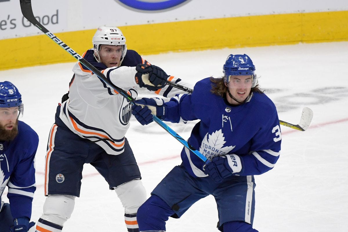 Toronto Maple Leafs lose 3-2 in overtime to the Edmonton Oilers - Pension  Plan Puppets