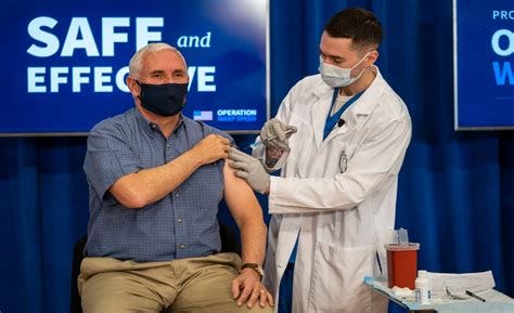 Pence receives coronavirus vaccine in televised appearance | TheHill