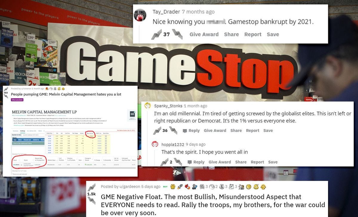 How Reddit's WallStreetBets Pushed GameStop (GME) Shares to the Moon -  Bloomberg