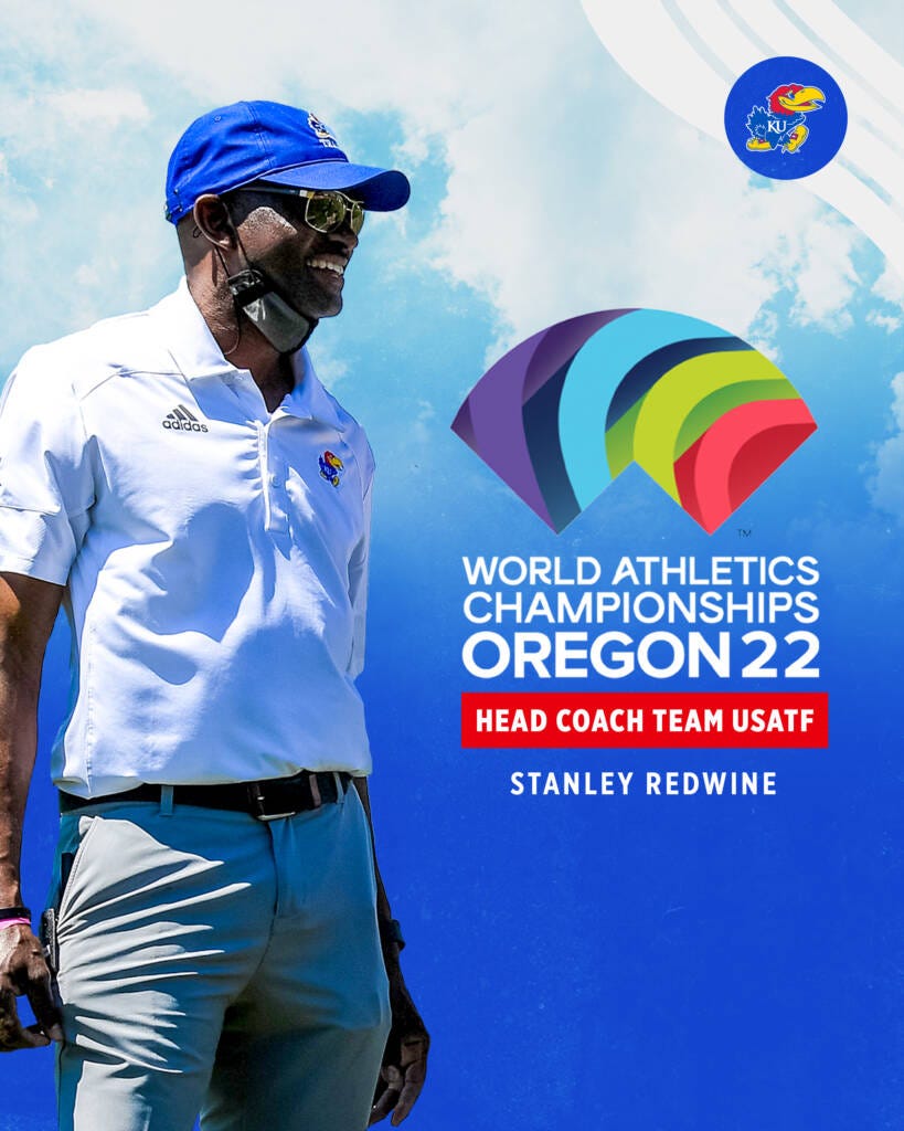 👟 Redwine Named Head Coach of Team USA at 2022 World Athletics  Championships – Kansas Jayhawks