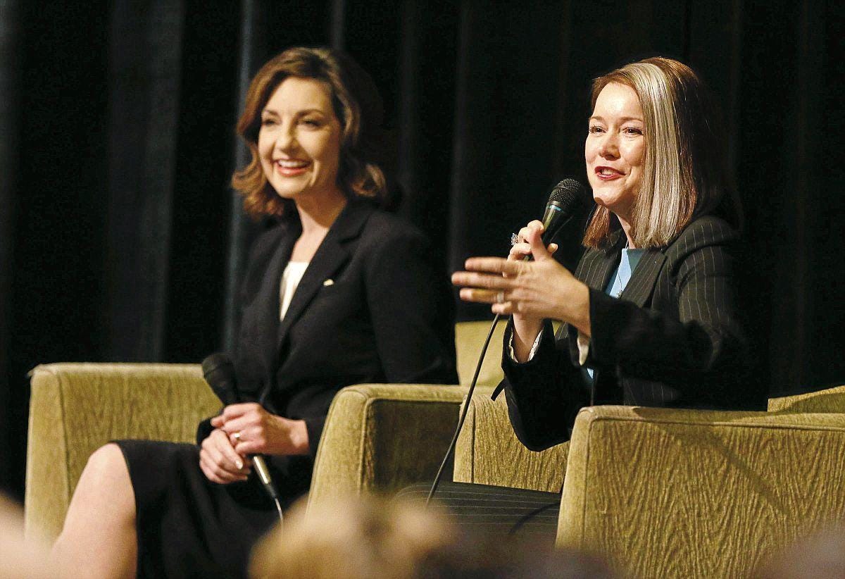 Joy Hofmeister, Deborah Gist talk statewide teacher shortage at Tulsa ...