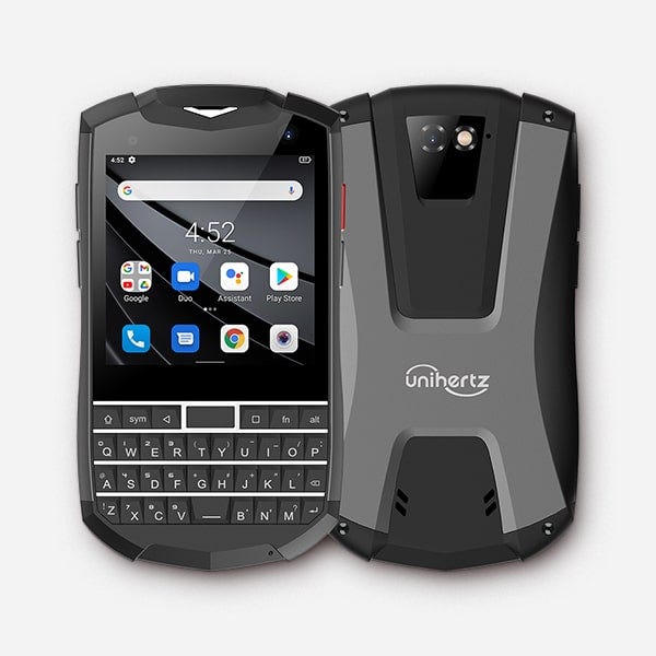 Unihertz Titan Pocket -a small qwerty keyboard phone; android smartphone with physical keyboard; blackberry alternatives; blackberry fans liked keypad phone; fingerprint; Android 11; NFC -2