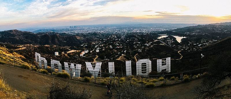 File:Hollywood sign hill view.jpg