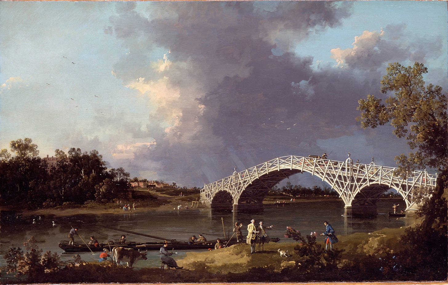A View of Walton Bridge