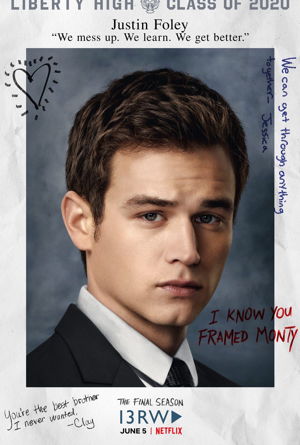 Justin Foley | 13 Reasons Why Wiki | Fandom