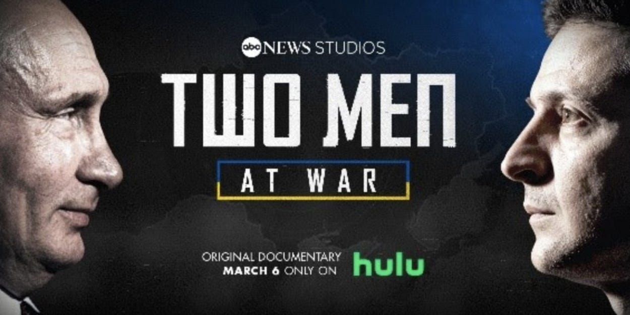 George Stephanopoulos Productions Releases New HULU Original Special TWO  MEN AT WAR
