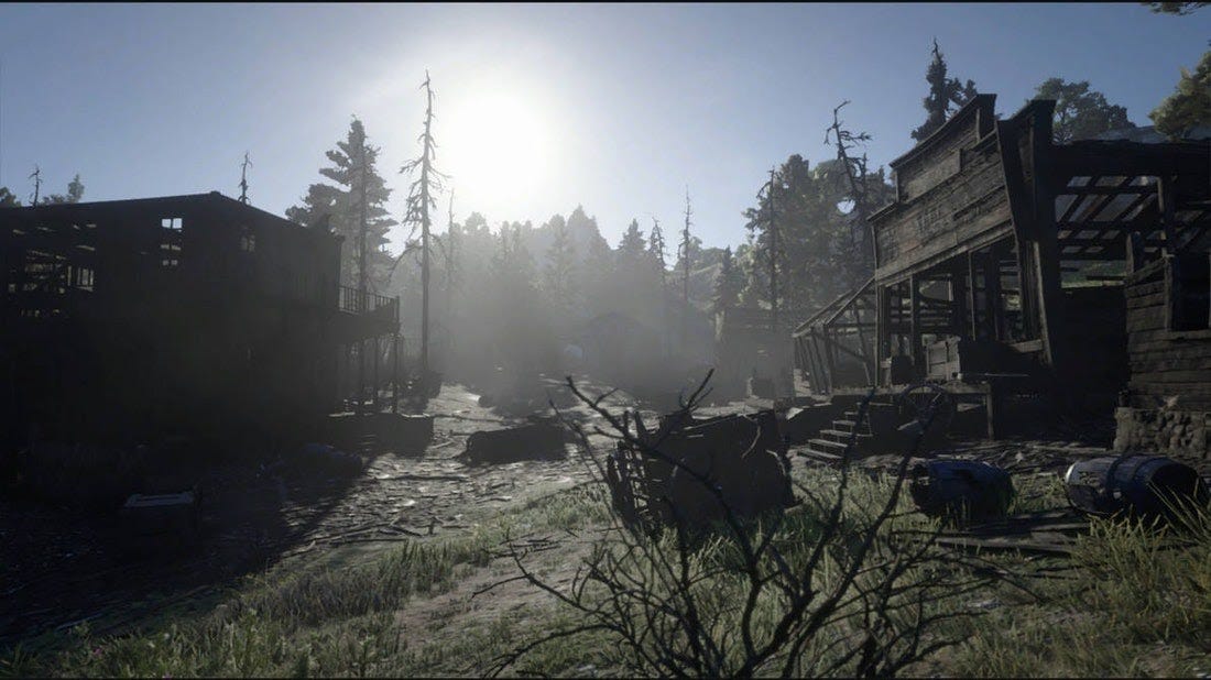 RDR2 The Burned Town of Limpany by SPARTAN22294 on DeviantArt