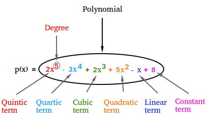 Polynomial Function - Definition and Examples