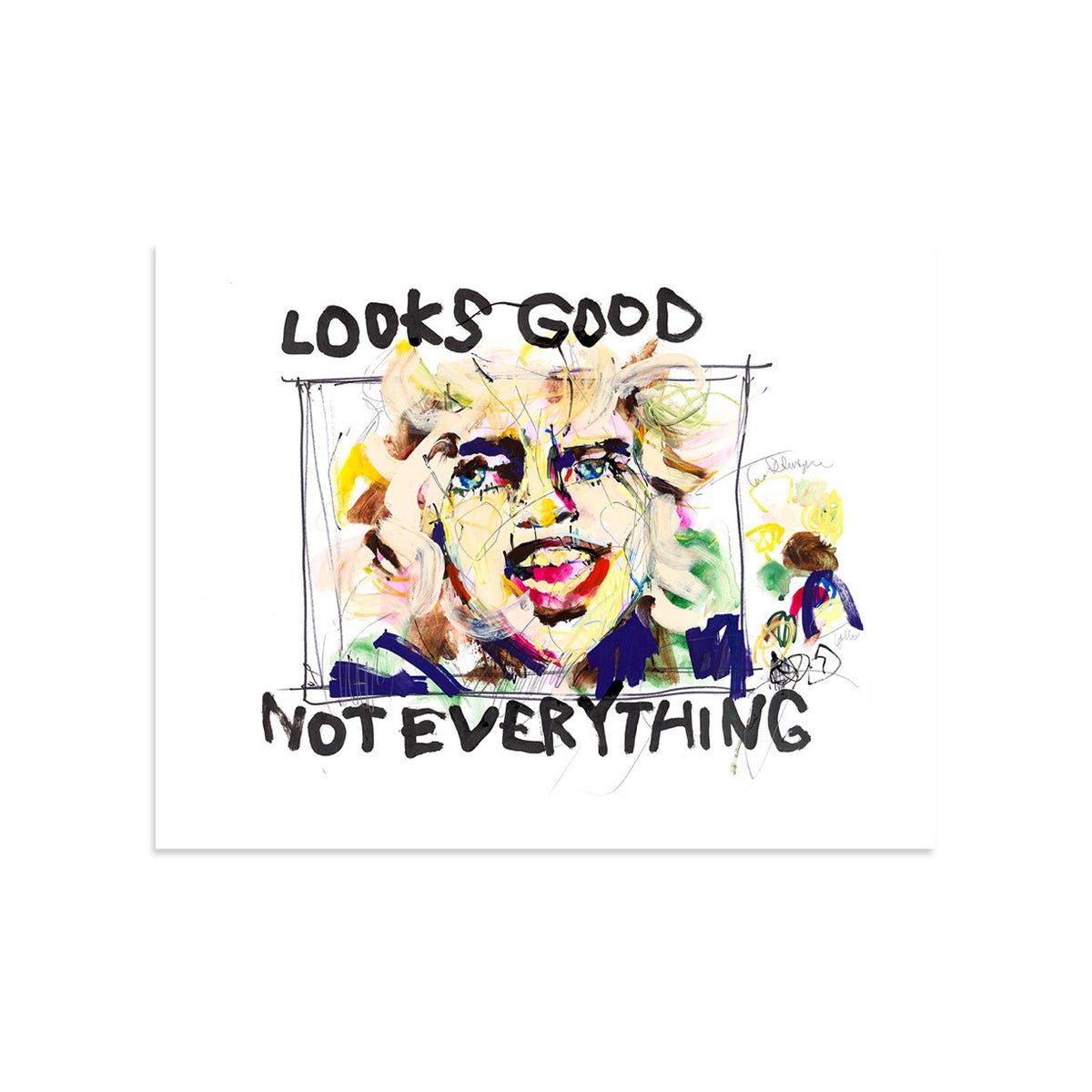 Looks Good Not Everything by Hannah Hooper | Print | Poster Child Prints
