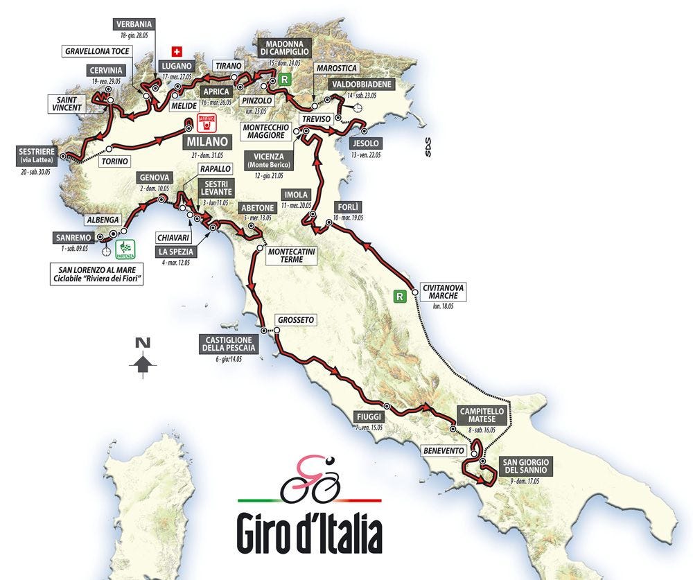 Giro d'Italia 2021 route: Tough gravel stage, Monte Zoncolan summit finish  and final time trial in Milan for 104th edition - Cycling Weekly