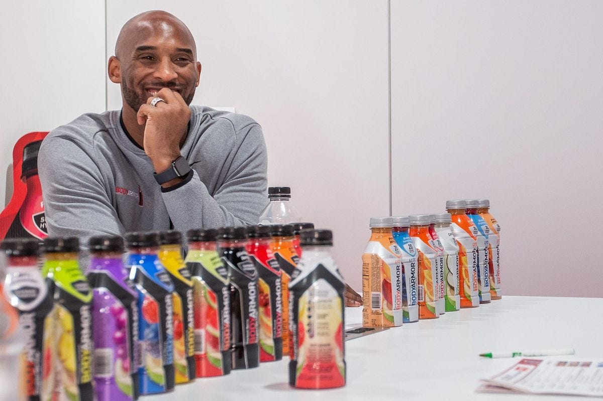 Kobe Bryant Wants to Sell You a Sports Drink With Bodyarmor - Bloomberg