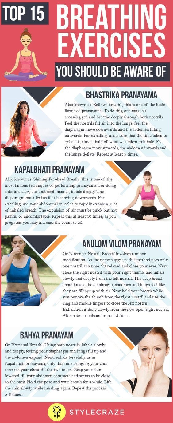 5 Deep Breathing Exercises Of Pranayama | Breathing exercises, Pranayama,  Deep breathing exercises
