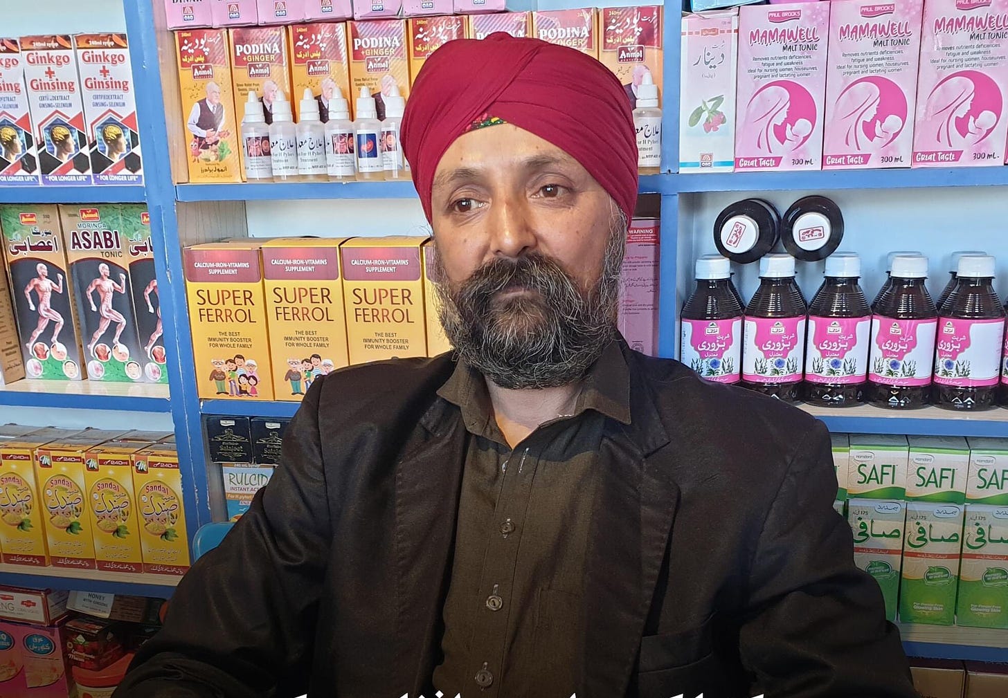 Najib Farhodi on Twitter: "Jigmun Singh, the only Afghan Sikh in Paktia,  says he is happy with his life in the country and will never leave his  homeland. He, who started a