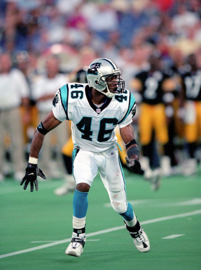Rashard Anderson, a former first round pick for the Carolina Panthers, has died at 45.