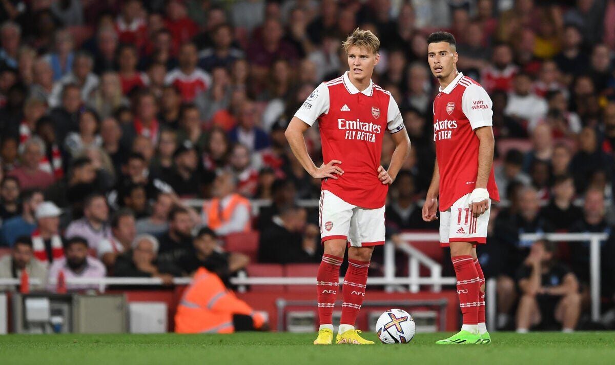 Arsenal star Gabriel Martinelli risks upsetting Martin Odegaard with Granit  Xhaka comment | Football | Sport | Express.co.uk