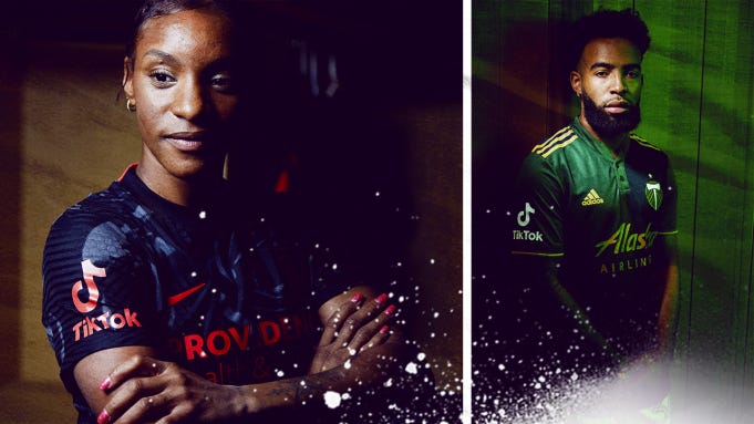 TikTok Partners with Portland Timbers, Thorns FC on Jersey Patches –  Sportico.com