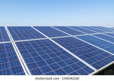 Solar panels for scale Solar panels for scale