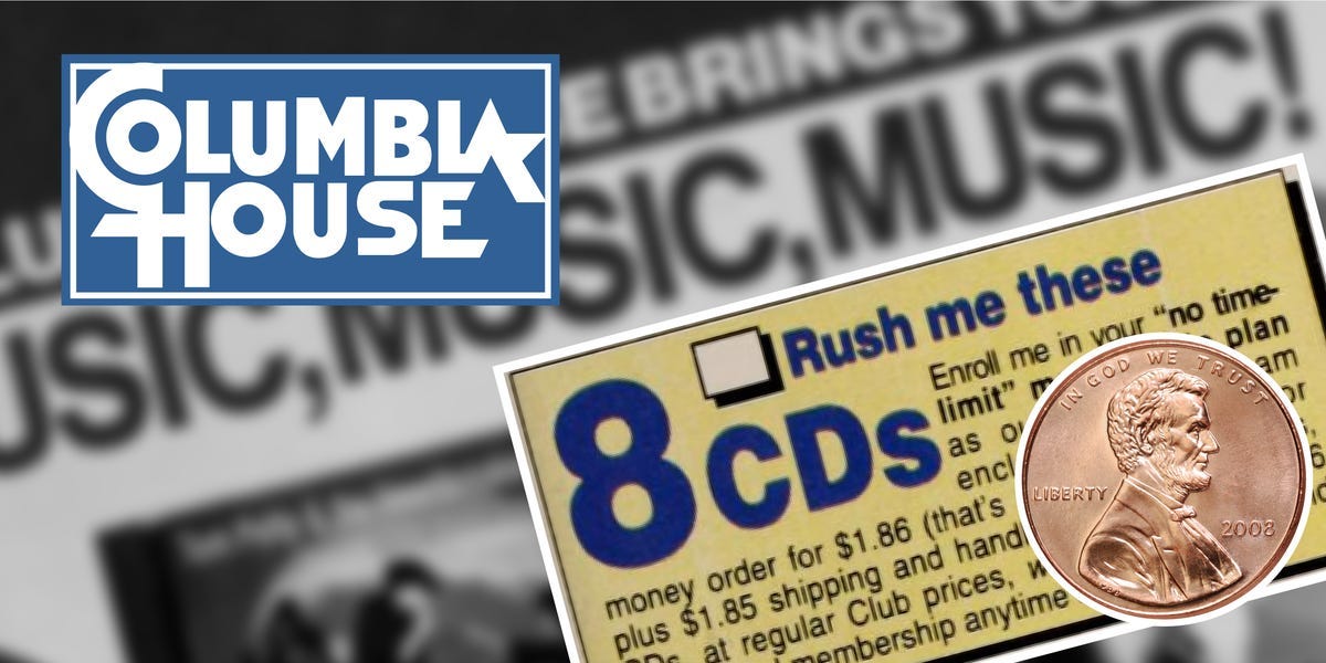 How Columbia House and BMG Music Made Money on CDs