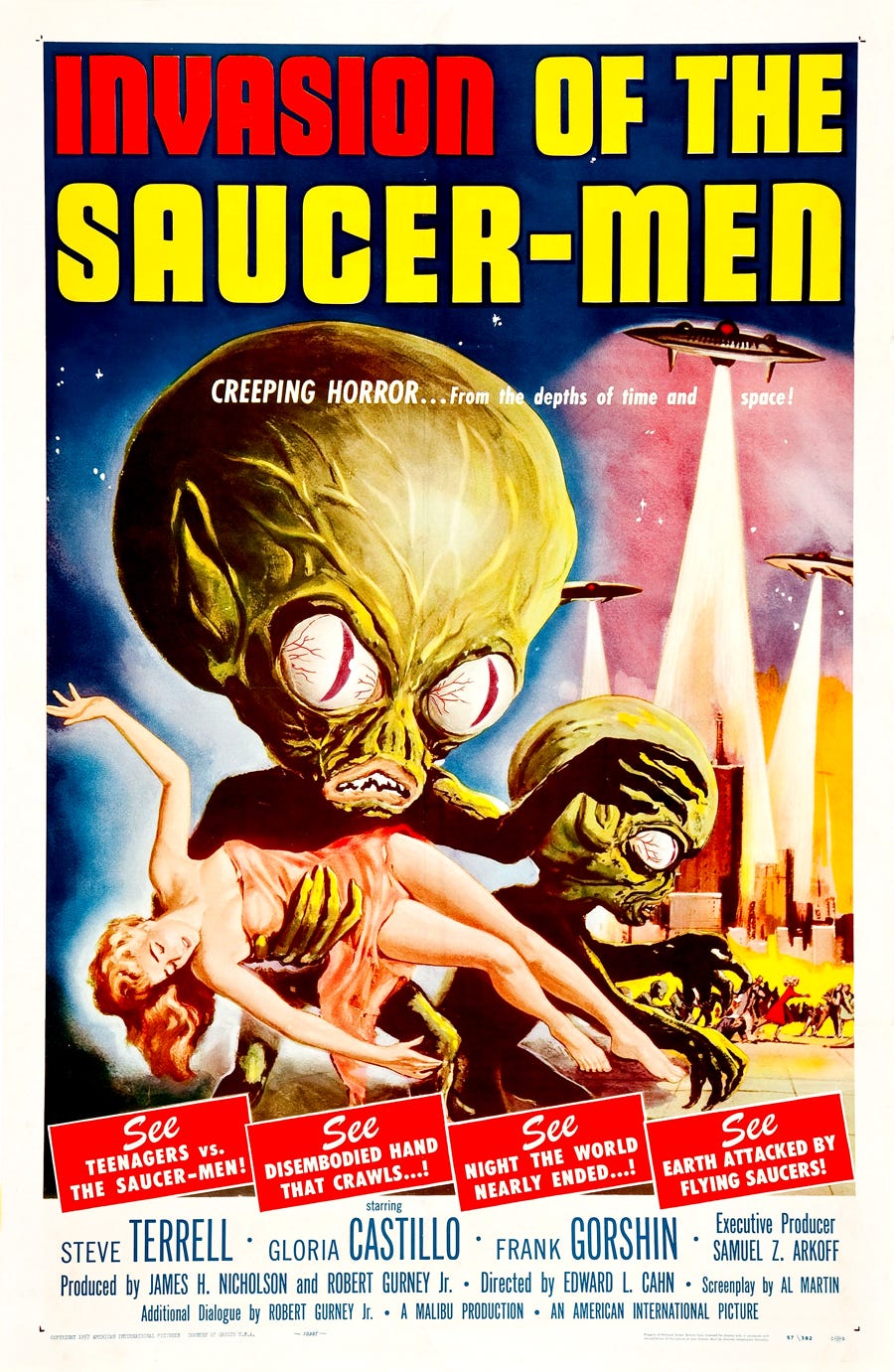 Invasion of the Saucer Men (1957) - IMDb